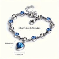 Ocean Heart Bracelet