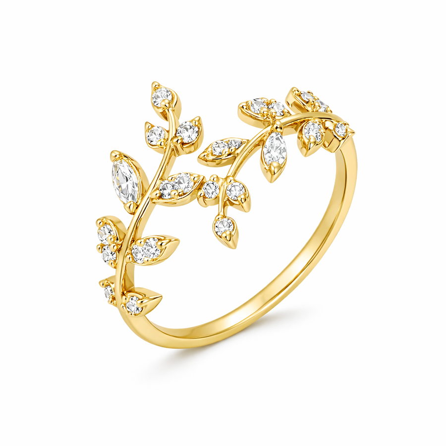 Elegant Vine Ring