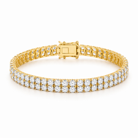 Double Row Tennis Bracelet