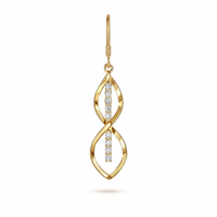Sunbeam Spiral Earrings