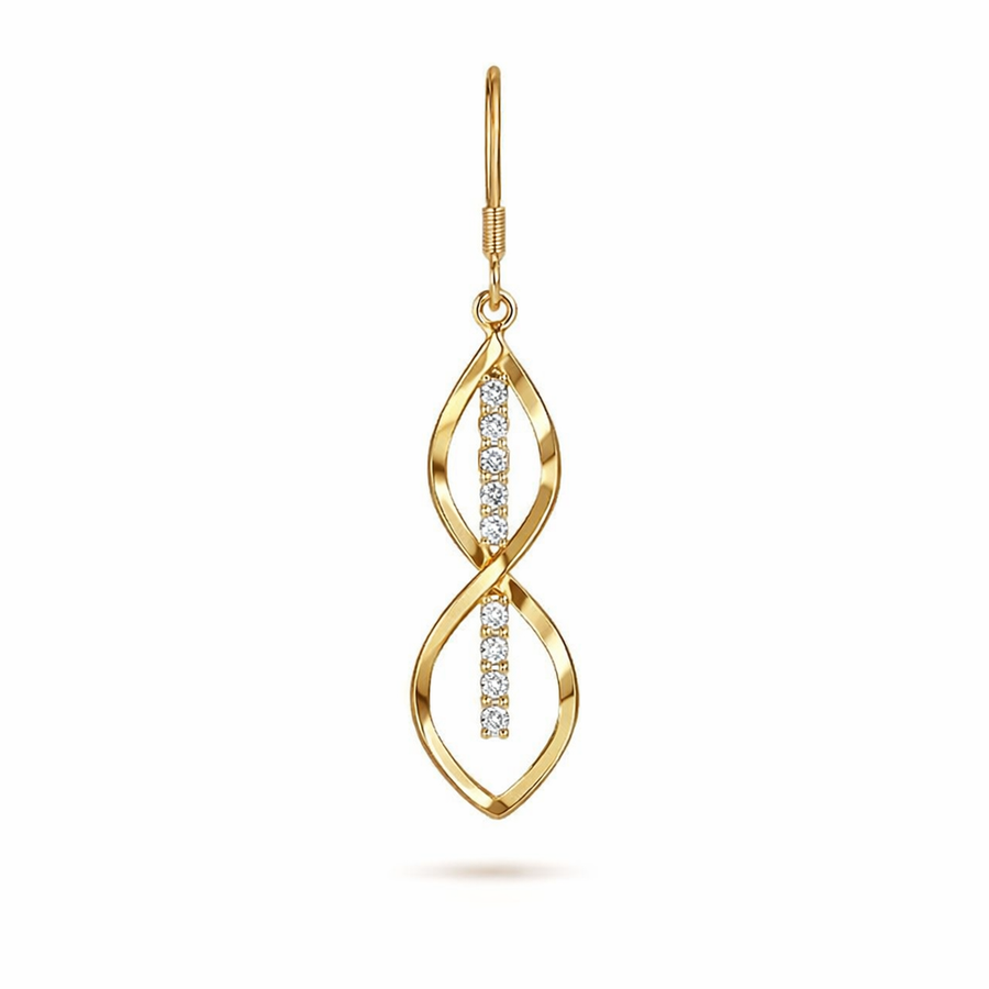 Sunbeam Spiral Earrings