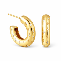 Cosmic Hoop Earrings