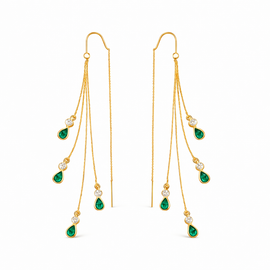 Calista Moreau Tassel Earrings