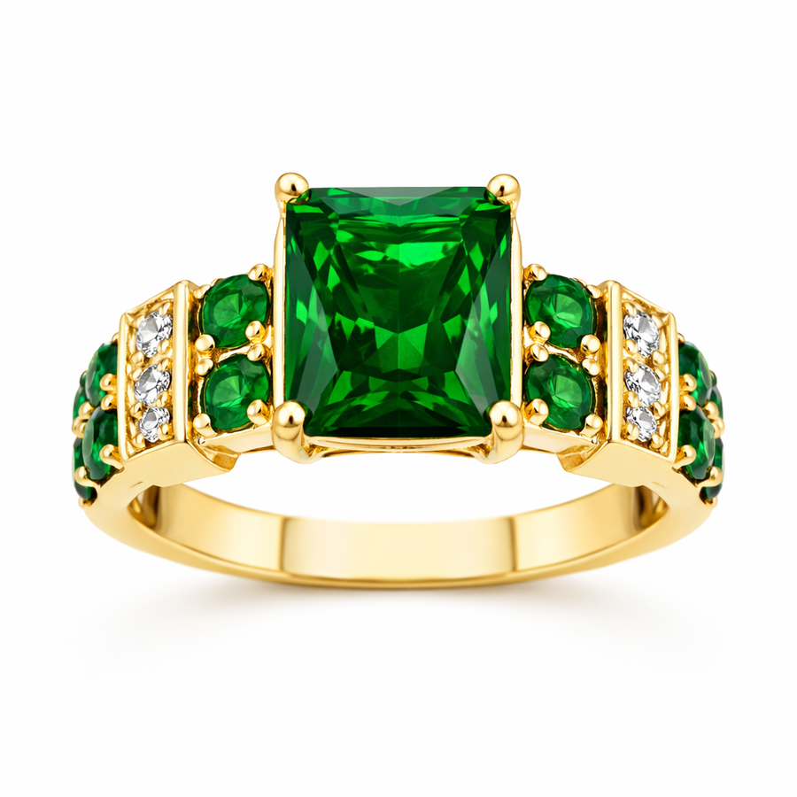 Exquisite Emerald Ring