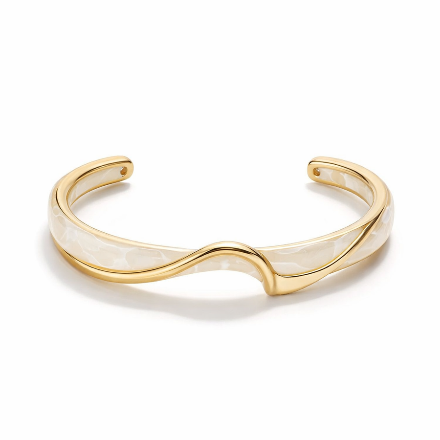 Golden Glow Opal Bracelet