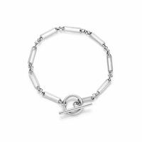 Link Bracelet with T-Bar