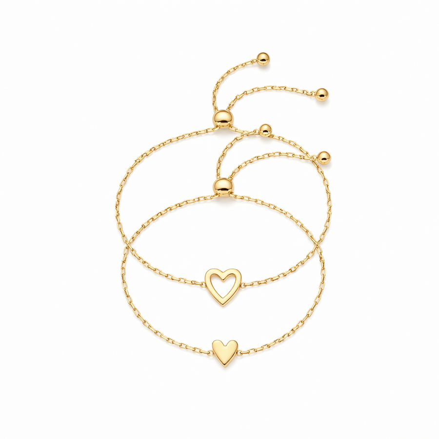 Radiant Heart Bracelets