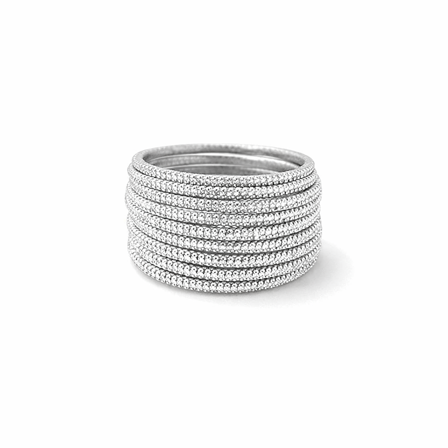 Moonveil Layered Ring