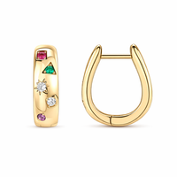 Colorwave Hoop Earrings