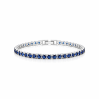 Sapphire Tennis Bracelet