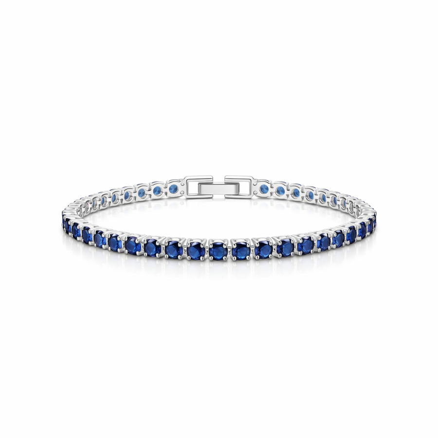 Sapphire Tennis Bracelet