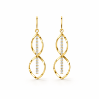 Sunbeam Spiral Earrings