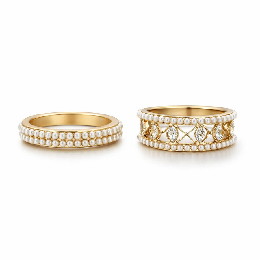 Elodie Vance Ring Set