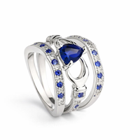 Eternal Lux Azura Ring Set