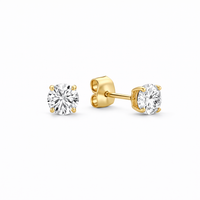 Larmes de Lune Stone Stud Earrings