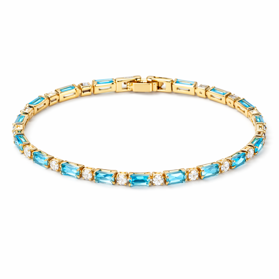 Natural Turquoise Stone Bracelet
