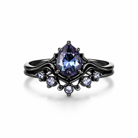 Layered Amethyst Ring