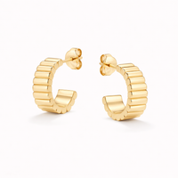 Classic Embossed Earrings