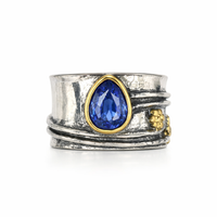 Bohemian Gemstone Meditation Ring