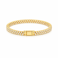 Pavé Cuban Bracelet
