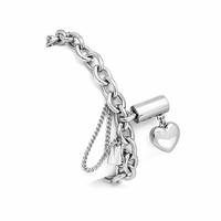Chunky Heart Bracelet