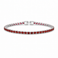 Ruby Tennis Bracelet