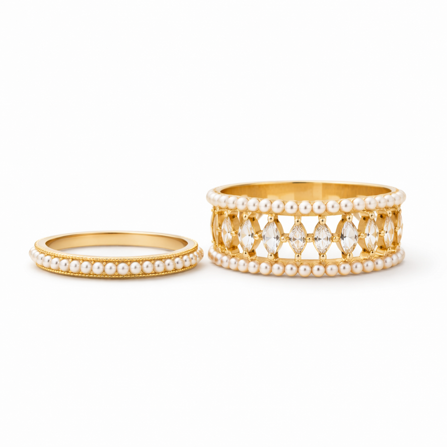 Elodie Vance Ring Set