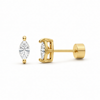 Pear Cut Stud Earrings