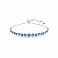 Round Cut Sapphire Tennis Bracelet