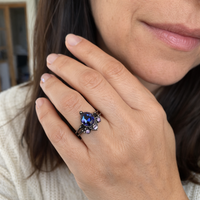 Layered Amethyst Ring