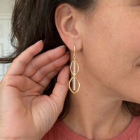 Sunbeam Spiral Earrings