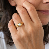 Lunara Pearl Ring