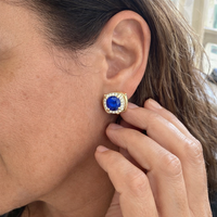 Nadine Sapphire Earrings