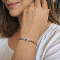 Amethyst Tennis Bracelet