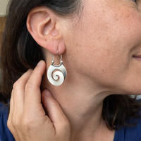 Antique Irregular Shape Earrings