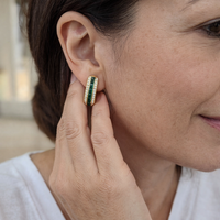 Sienna Emerald Earrings