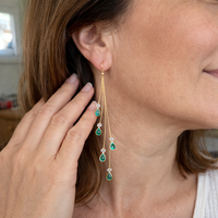 Calista Moreau Tassel Earrings