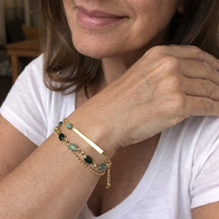 Olivia Moss Duo Bracelet