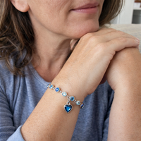 Ocean Heart Bracelet
