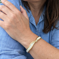 Golden Glow Opal Bracelet