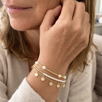 Coastal Charm 3-Piece Layered Anklet Set