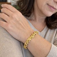 Lily Ornate Wave Bracelet