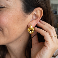 Interlocking Statement Earrings