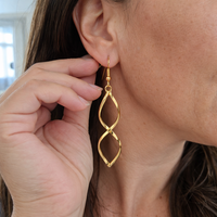 Spiral Drop Earrings