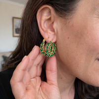 Elena Marlowe Hoop Earrings