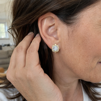 Nadine Square Earrings