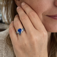 Sapphire Flow Ring