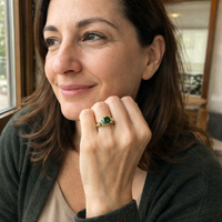 Exquisite Emerald Ring