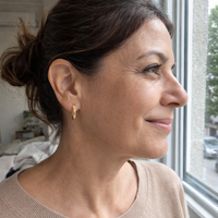 Gia Statement Hoop Earrings