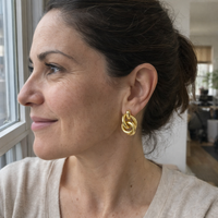 Interlocking Statement Earrings